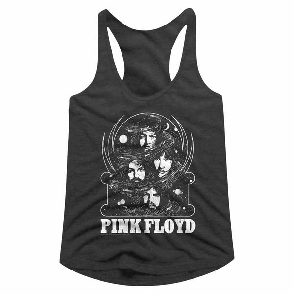 Pink Floyd Full Of Stars Womens Racerback Tank - HYPER iCONiC