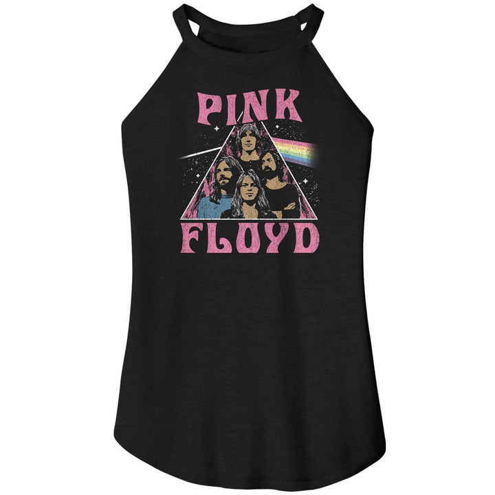 Pink Floyd - In Space Rocker Womens Rocker Tank Top - HYPER iCONiC.