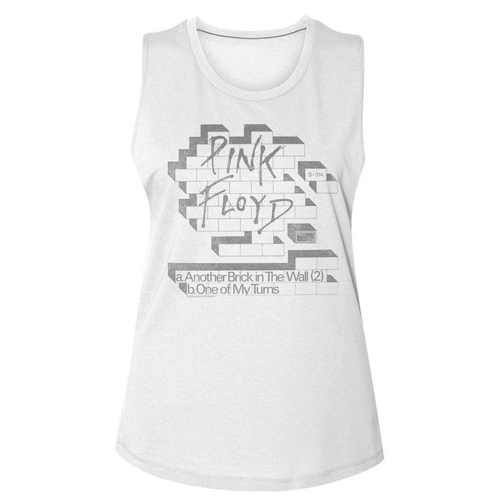 Pink Floyd Light Bricks Womens Muscle Tank Top - HYPER iCONiC