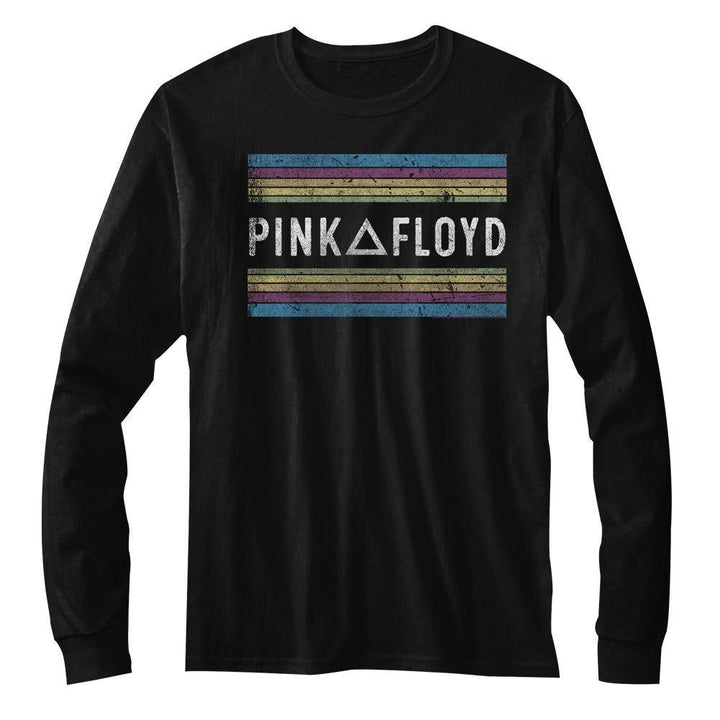 Pink Floyd Pink Floyd Rainbows Long Sleeve Boyfriend Tee - HYPER iCONiC