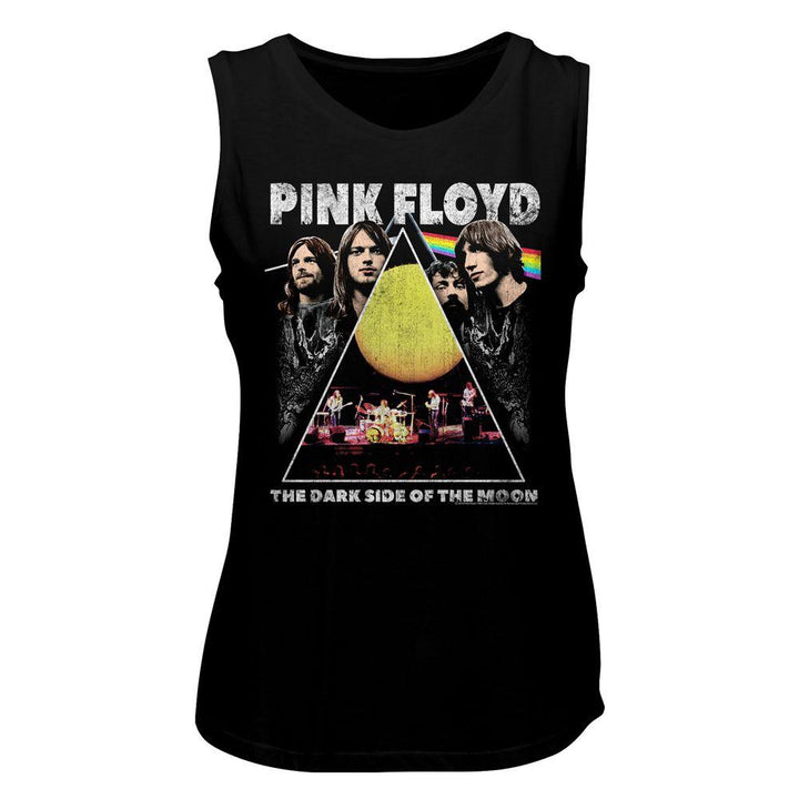 Pink Floyd Pink Floyd Womens Muscle Tank Top - HYPER iCONiC