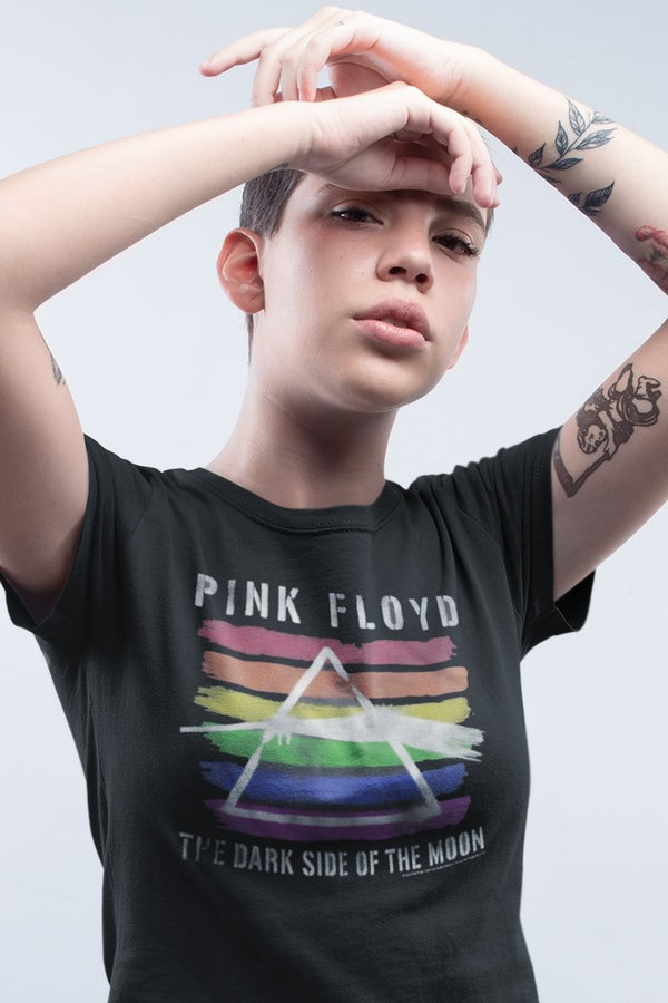 Pink Floyd Rainbow Boyfriend Tee - HYPER iCONiC