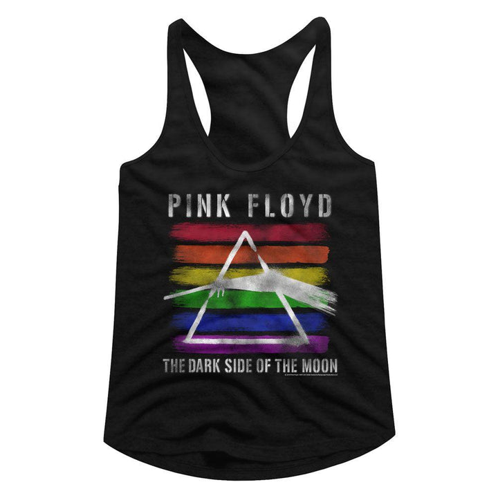 Pink Floyd Rainbow Womens Racerback Tank - HYPER iCONiC