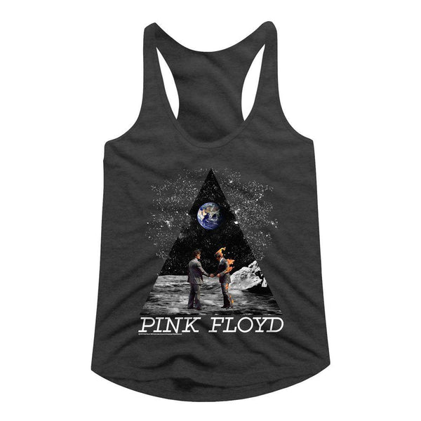 Pink Floyd Shake In Space Womens Racerback Tank - HYPER iCONiC