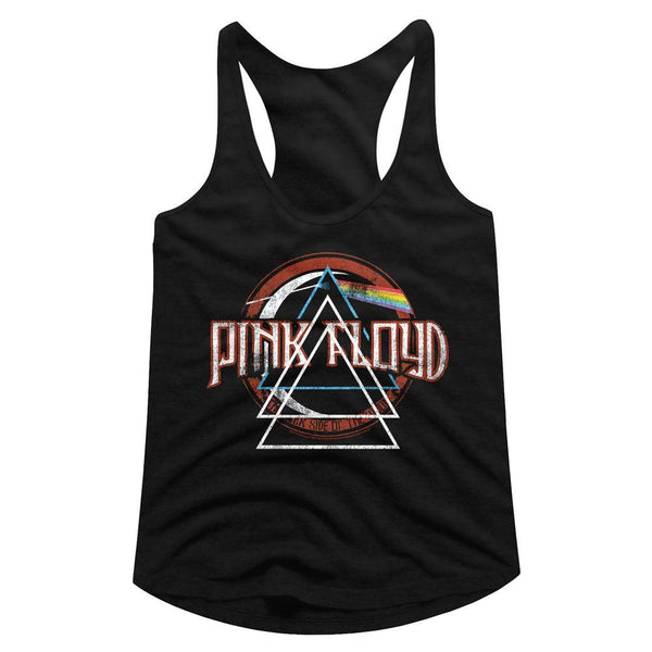 Pink Floyd Triangle Triad Womens Racerback Tank - HYPER iCONiC