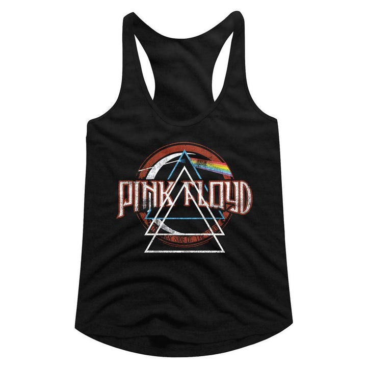 Pink Floyd Triangle Triad Womens Racerback Tank - HYPER iCONiC