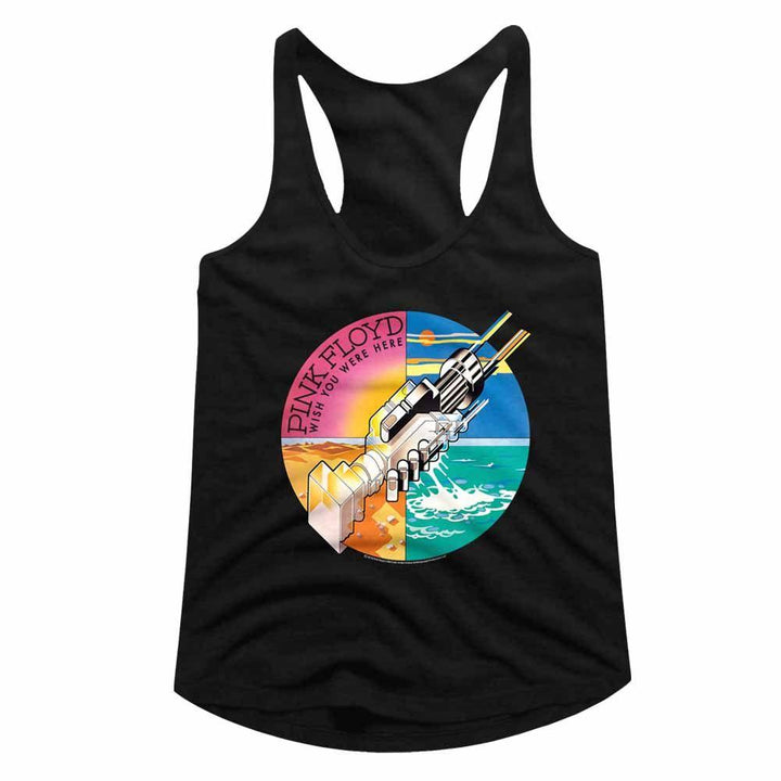 Pink Floyd Wywh Hands Womens Racerback Tank - HYPER iCONiC