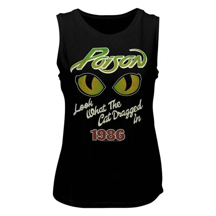 Poison Eyes Womens Muscle Tank Top - HYPER iCONiC