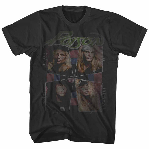 Poison Faded Cat Drag T-Shirt - HYPER iCONiC