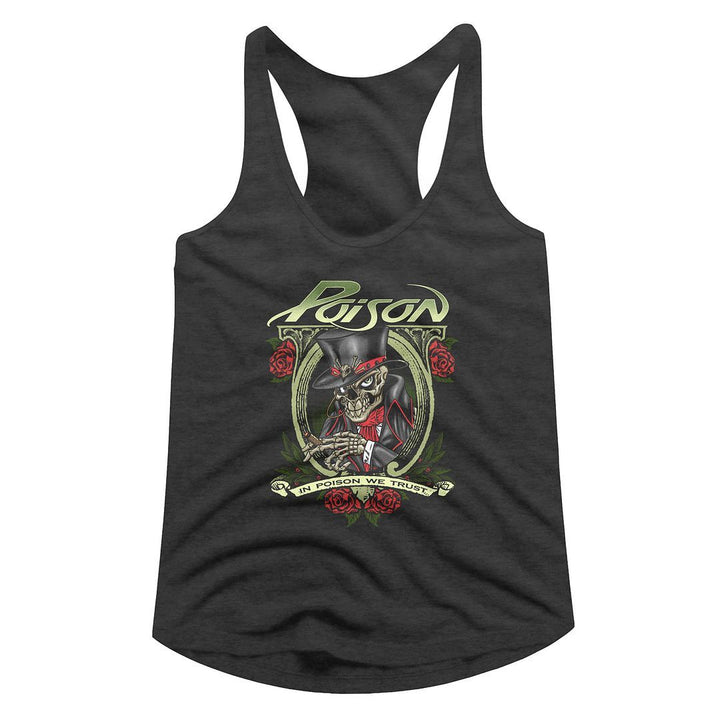 Poison In Poison We Trust Womens Racerback Tank - HYPER iCONiC
