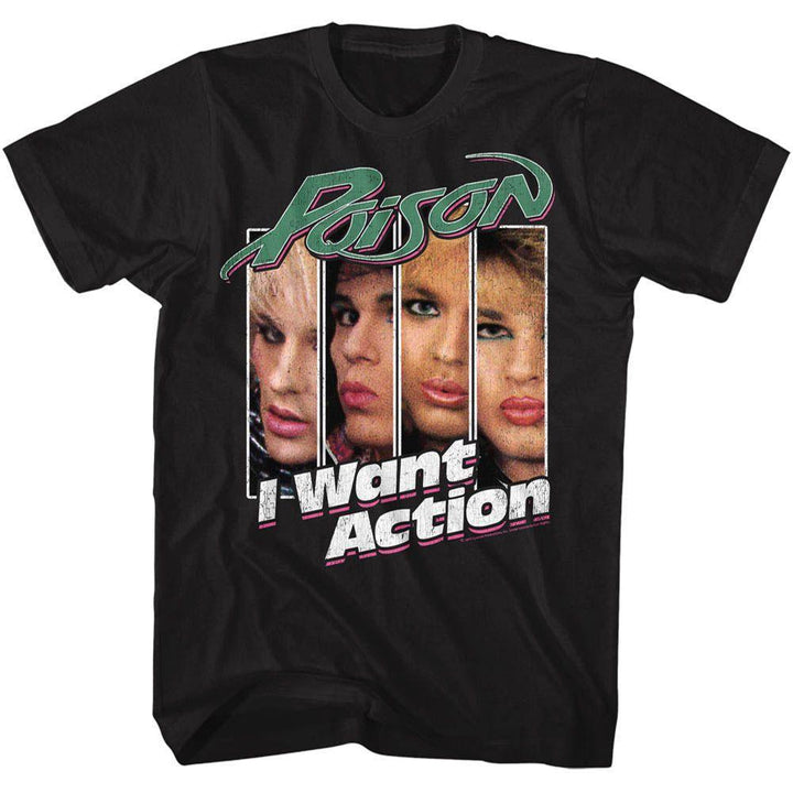 Poison Iwantaction Boyfriend Tee - HYPER iCONiC