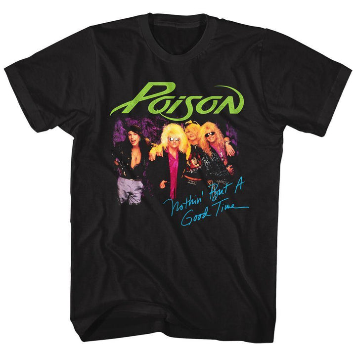 Poison Nothin But A Good Time Boyfriend Tee - HYPER iCONiC