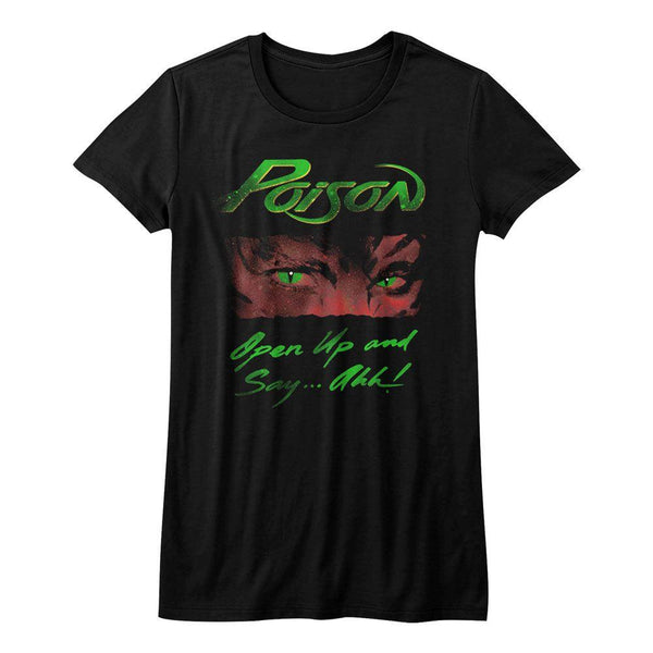 Poison Open Up Womens T-Shirt - HYPER iCONiC