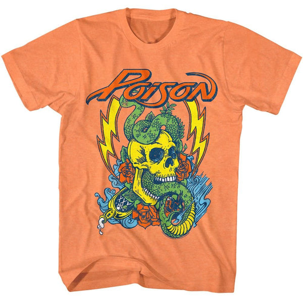 Poison - Snake Skull T-Shirt - HYPER iCONiC.