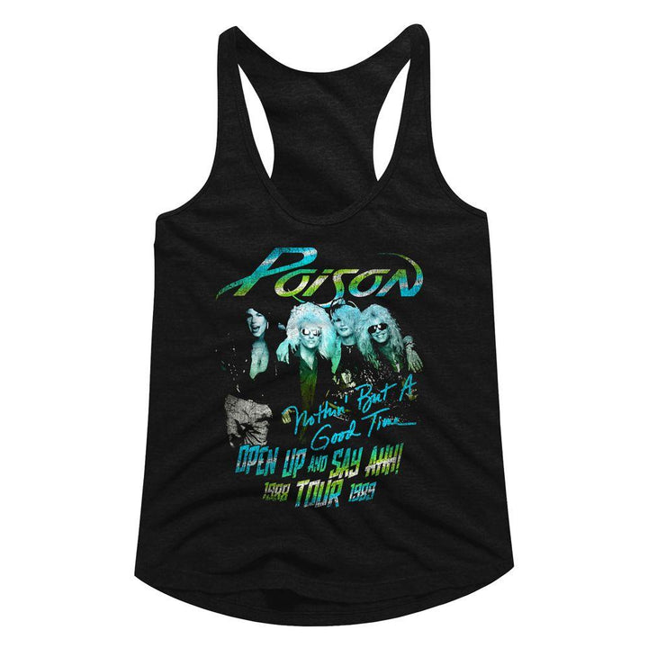 Poison Tour Shirt Womens Racerback Tank - HYPER iCONiC