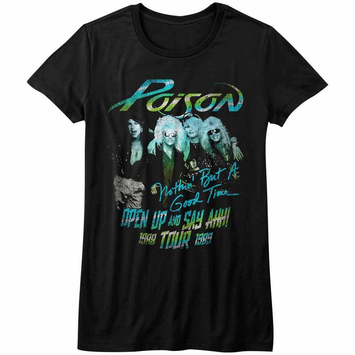 Poison Tour Shirt Womens T-Shirt - HYPER iCONiC