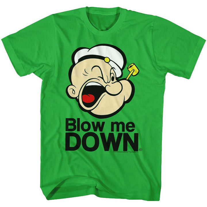 Popeye Blow Me Down T-Shirt - HYPER iCONiC