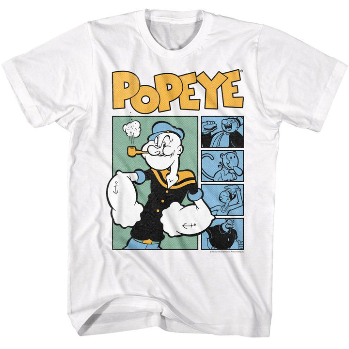 Popeye - Boxes Boyfriend Tee - HYPER iCONiC.