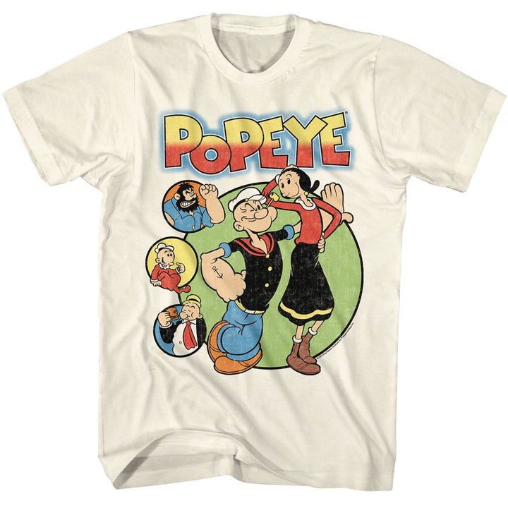 Popeye - Circles T-Shirt - HYPER iCONiC.