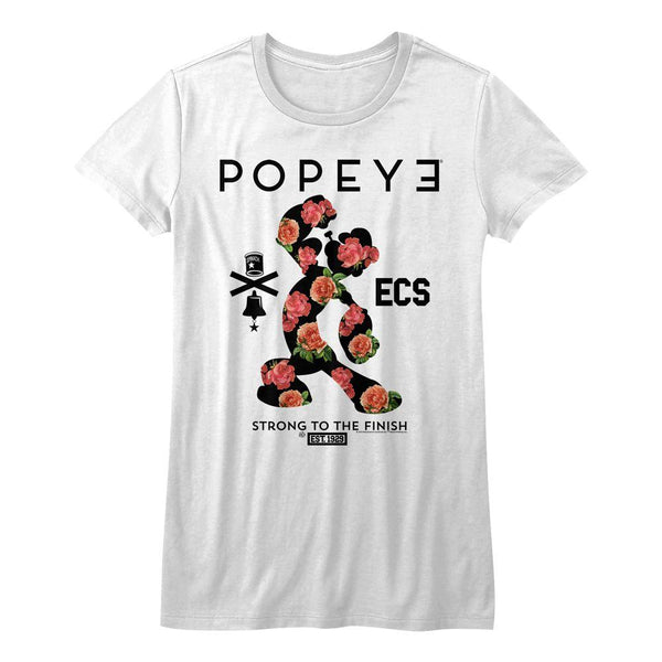 Popeye Flowerman Womens T-Shirt - HYPER iCONiC