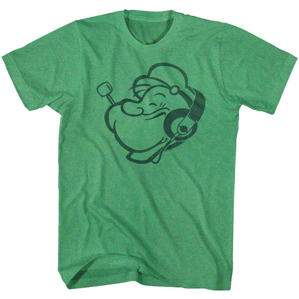 Popeye Headphones T-Shirt - HYPER iCONiC