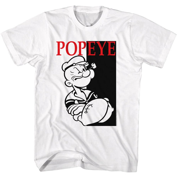 Popeye - Popeye Box T-Shirt - HYPER iCONiC.