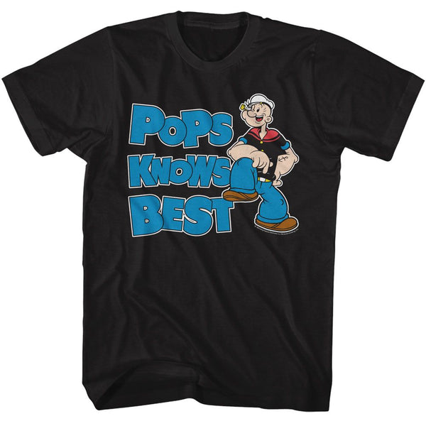 Popeye - Pops Knows Best T-Shirt - HYPER iCONiC.