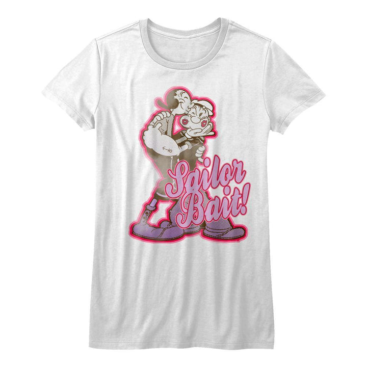 Popeye Sailor Bait Womens T-Shirt - HYPER iCONiC