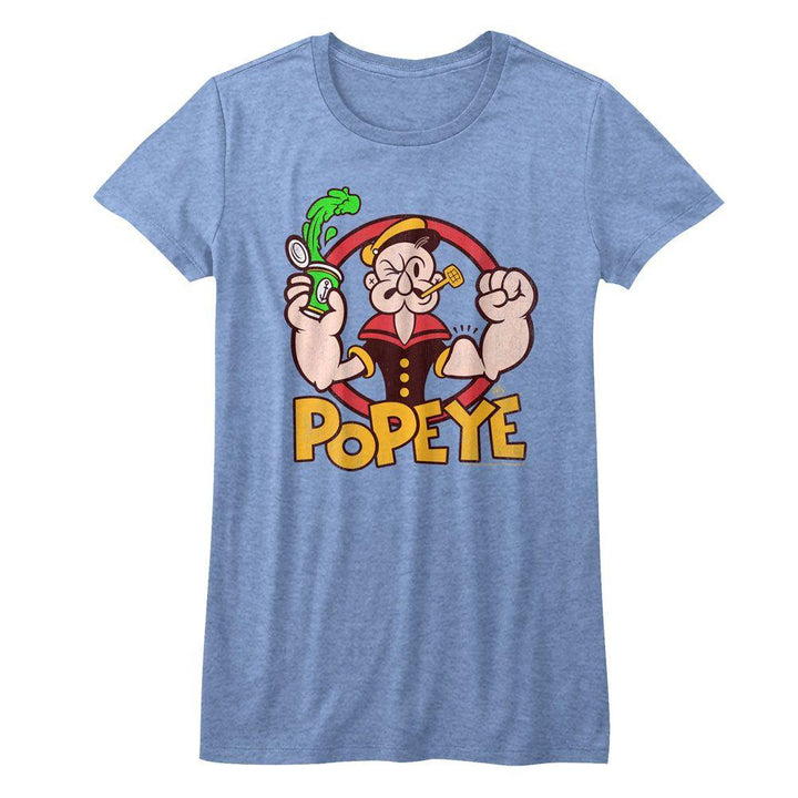 Popeye Spinach Womens T-Shirt - HYPER iCONiC