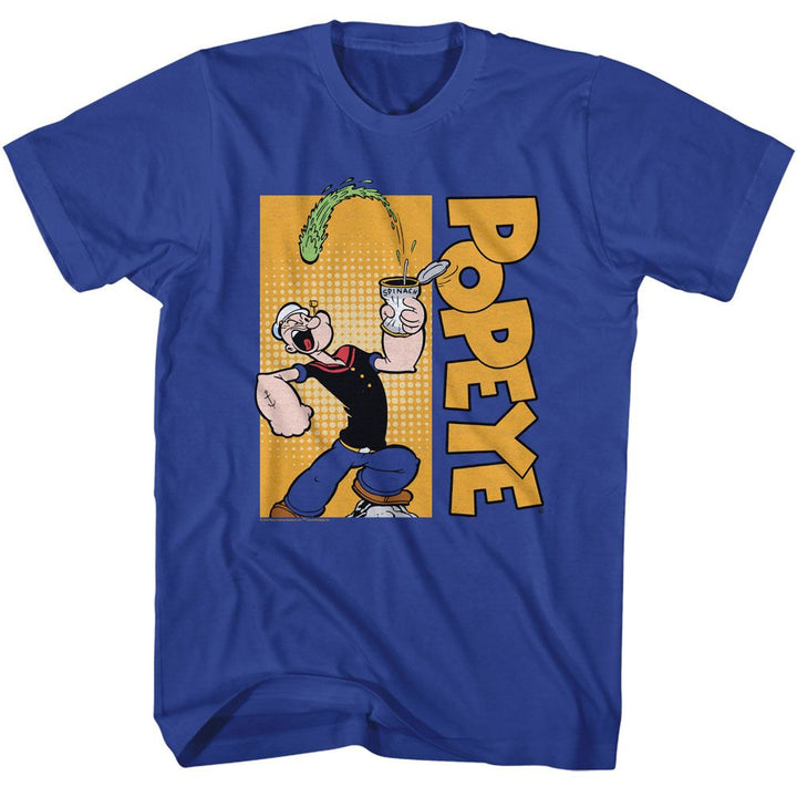 Popeye - Veritical Logo Boyfriend Tee - HYPER iCONiC.
