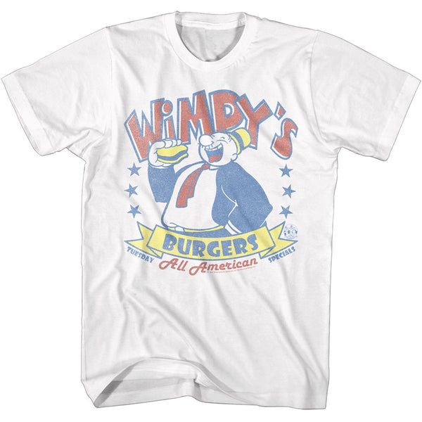 Popeye - Whimpy's Burgers T-shirt - HYPER iCONiC.