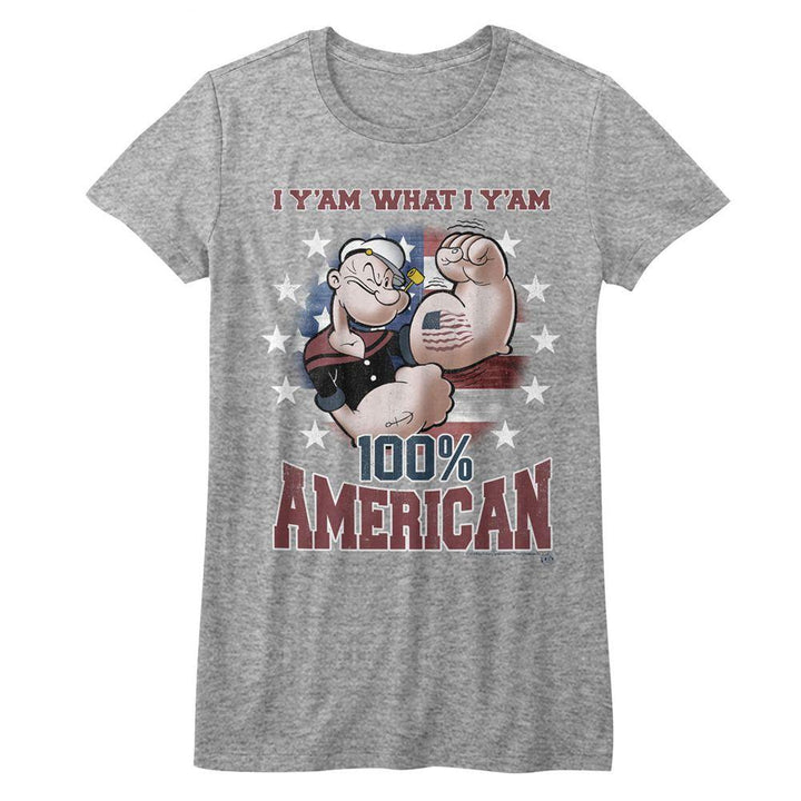 Popeye Yam American Womens T-Shirt - HYPER iCONiC