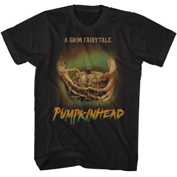 Pumpkinhead - Claws Holding A Nasty Pumpkin T-Shirt - HYPER iCONiC.