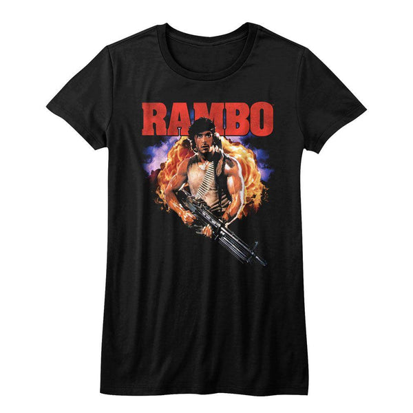 Rambo Exploooooode Womens T-Shirt - HYPER iCONiC