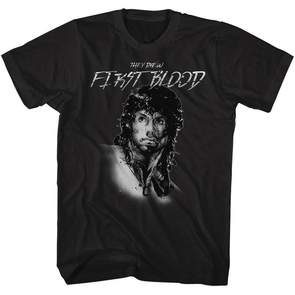 Rambo Feels Like The First Time T-Shirt - HYPER iCONiC