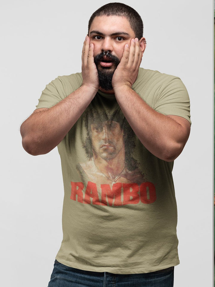 Rambo Grunge Rambo T-Shirt - HYPER iCONiC.
