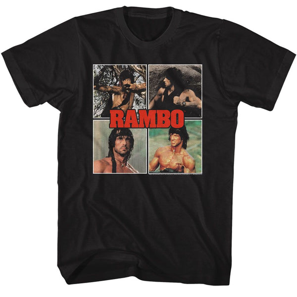 Rambo - Multi Image Boyfriend Tee - HYPER iCONiC.