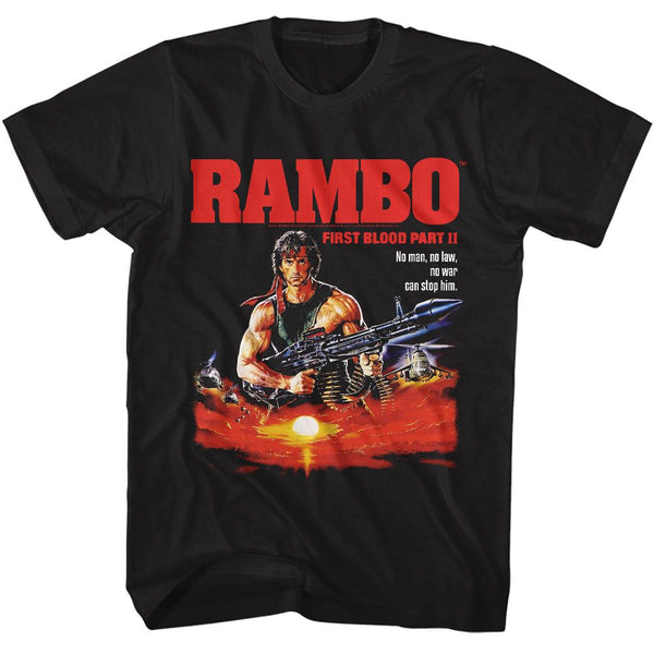 Rambo - No Man No Law Boyfriend Tee - HYPER iCONiC.