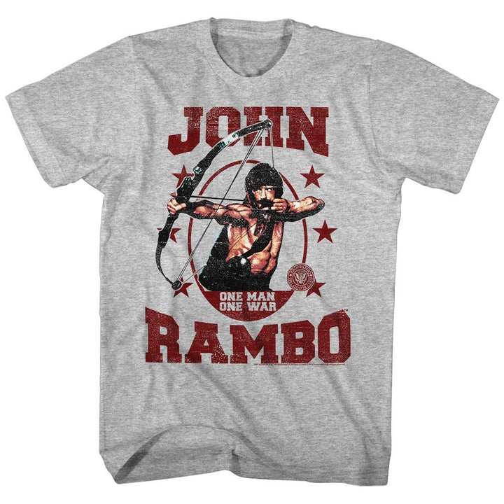 Rambo One Man One War Boyfriend Tee - HYPER iCONiC