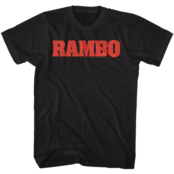 Rambo Rambo Logo Boyfriend Tee - HYPER iCONiC
