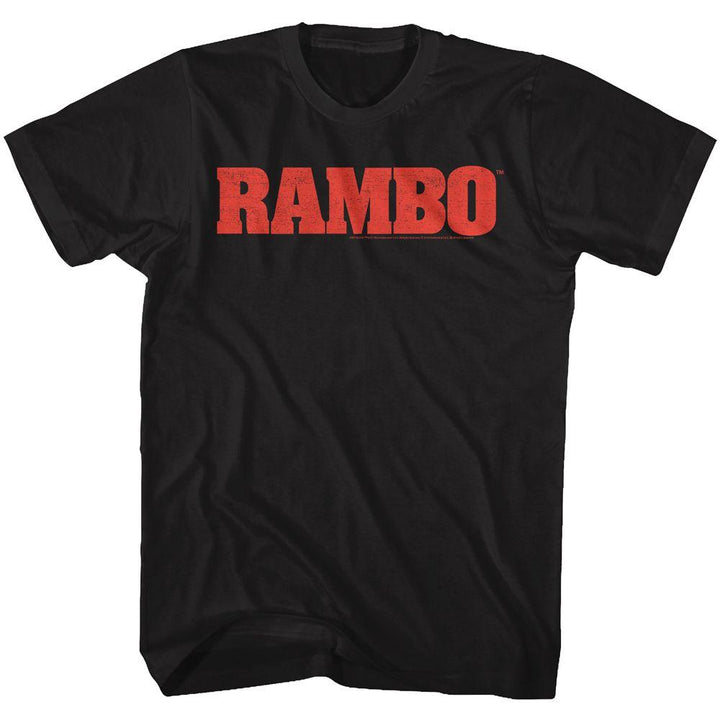 Rambo Rambo Logo T-Shirt - HYPER iCONiC