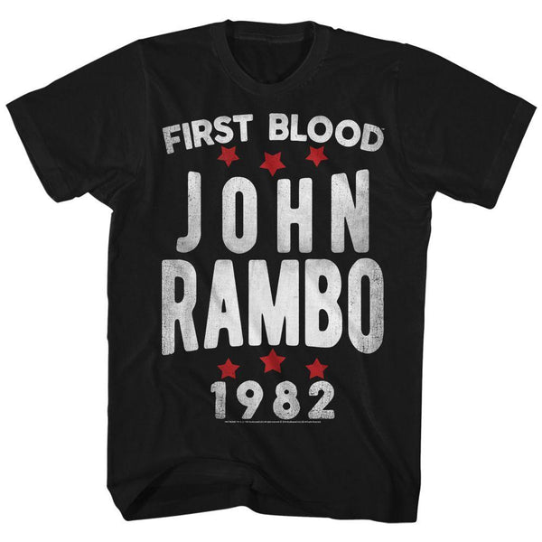 Rambo Stars T-Shirt - HYPER iCONiC