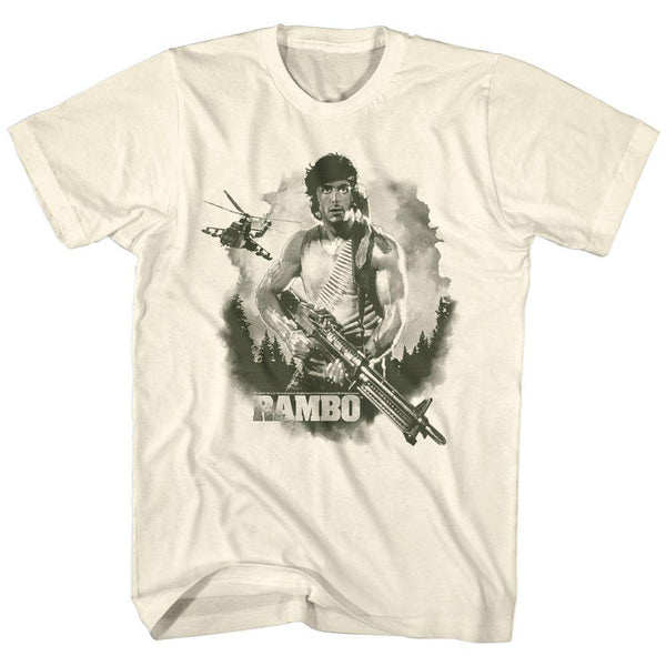Rambo Watercolor T-Shirt - HYPER iCONiC