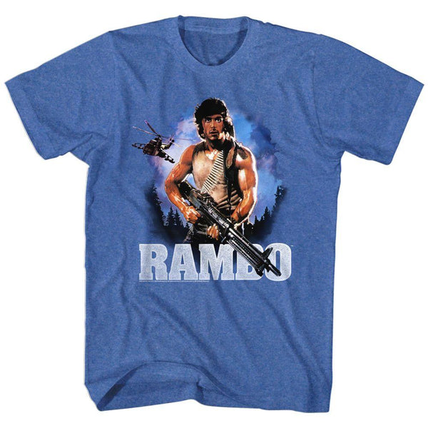 Rambo Wild Blue Yonder T-Shirt - HYPER iCONiC