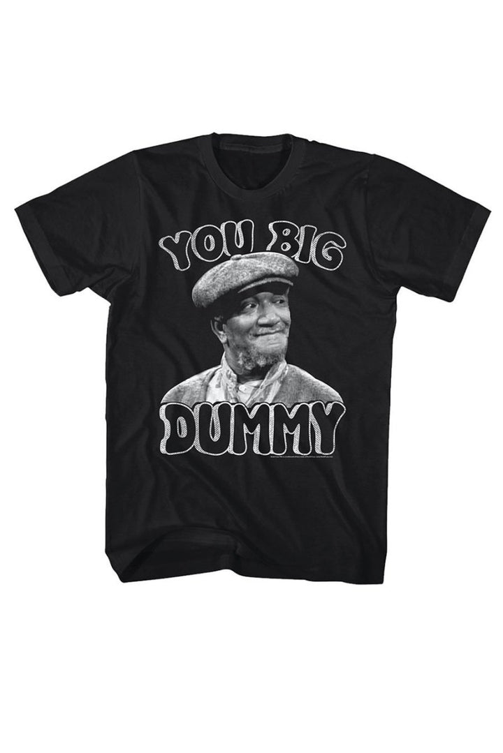 Redd Foxx Big Dummy B&W Boyfriend Tee - HYPER iCONiC