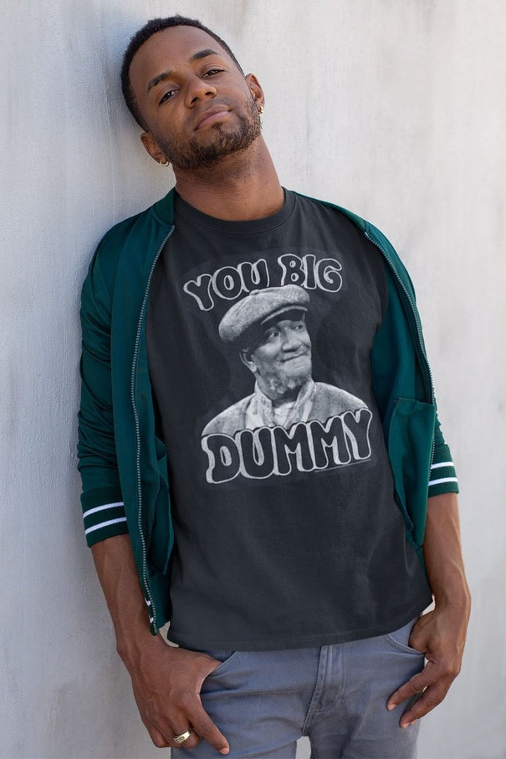 Redd Foxx Big Dummy B&W Boyfriend Tee - HYPER iCONiC