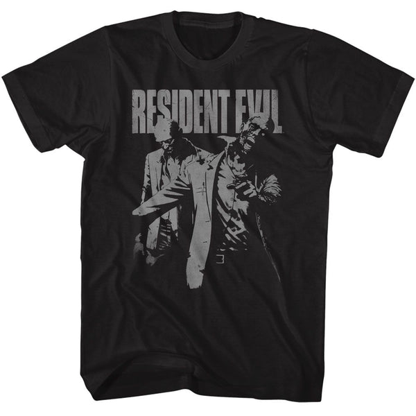 Resident Evil - Monochrome Zombies T-Shirt - HYPER iCONiC.