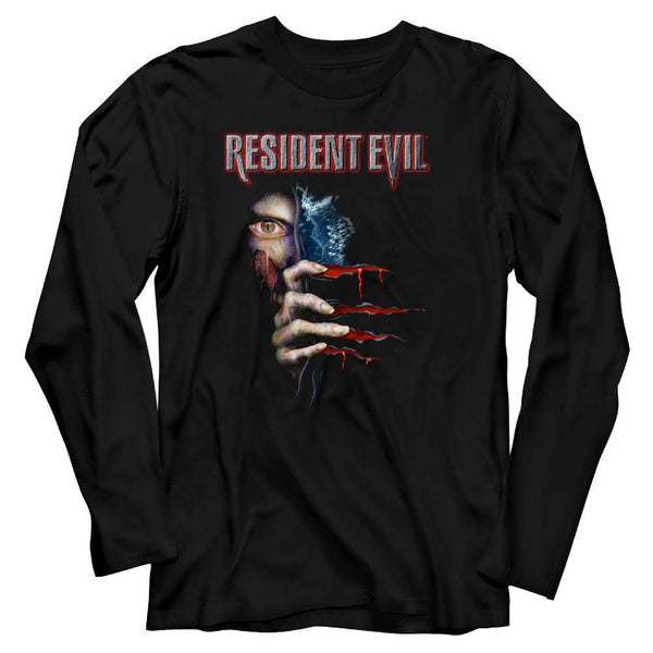 Resident Evil Peekin' Long Sleeve Boyfriend Tee - HYPER iCONiC