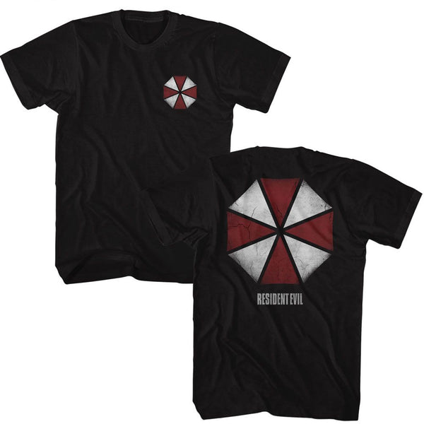 Resident Evil - Umbrella Front Back T-Shirt - HYPER iCONiC.