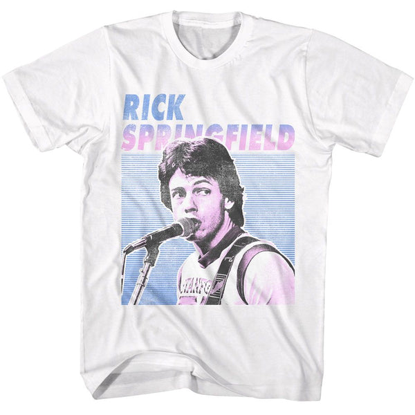 Rick Springfield - Singing Photo T-Shirt - HYPER iCONiC.